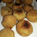 El cooksnap de Gaby Ariana cuando hizo Bombas de papa relleno de carne o queso.