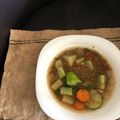 El cooksnap de Fernando Lopez Aguilar cuando hizo Sopa de lentejas light, con verdura.