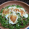 El cooksnap de Pilar cuando hizo Sartencita de guisantes con huevo al pimentón.