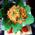 Sneha Patel's cooksnap of when they made ટોમેટો રાઈસ (tomato rice recipe in gujarati).