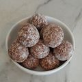 El cooksnap de Meli Zozaya cuando hizo Trufas de avena y chocolate.