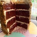 Cooksnap dari Rena Amelia Sutanto untuk resep Red velvet cake with cream cheese frosting