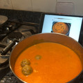 El cooksnap de Alícia Peñarroja Castellet cuando hizo Albóndigas de la abuela al horno en salsa.