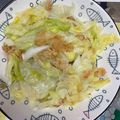 蔡佳純 的 豆皮高麗菜 cooksnap