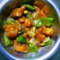 Shilpi Mitra's cooksnap of when they made ড্রাই চিলি চিকেন (Dry Chilli Chicken recipe in Bengali).