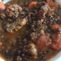 El cooksnap de Mariela S. Albornoz cuando hizo Lentejas estofadas.