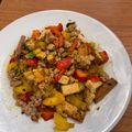 惠英 高 的 彩椒豆乾炒肉絲 cooksnap