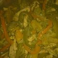 El cooksnap de Pati Hiroshi cuando hizo Pechugas de pollo con vegetales.
