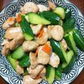 庭秀 的 小黃瓜炒雞丁 cooksnap