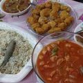 Dania Dilawer's cooksnap of when they made Garlic chicken wings with chineese rice.