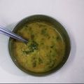 Noopur S's cooksnap of when they made গ্রীন মুগ ডালের কারি (green moong dal curry recipe in Bengali).
