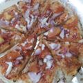 Chavi sharma का कुकस्नैप जब उन्होंने होममेड पिज़्ज़ा(homemade pizza recipe in hindi) बनाया था।