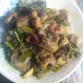 Ahasena Khondekar - Dalia's cooksnap of when they made বড়ি দিয়ে পালং শাকের ঘন্ট (palak saager ghonto recipe in Bengali).