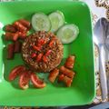 Cooksnap dari Fuji Fauziah Mutty untuk resep Nasi Goreng Sosis Telur