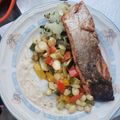 El cooksnap de Oscar Luis Martinez cuando hizo Salmón a la Mantequilla.