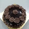 anjli Vahitra का कुकस्नैप जब उन्होंने एगलेस चॉकलेट ट्रफल केक(Eggless chocolate cake recipe in hindi) बनाया था।