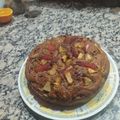 El cooksnap de Estela Golub cuando hizo Torta en Licuadora Fácil con Frutas.