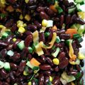 Cooksnap από Natasa Anathema στη συνταγή Πολύχρωμη δροσερή σαλάτα με κόκκινα φασόλια