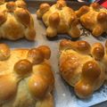 El cooksnap de itzel bazaldua zuñiga cuando hizo Pan de muerto.