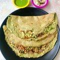 Seema Raghav का कुकस्नैप जब उन्होंने हरी मूंग के चीले (Hari moong ke cheele recipe in hindi) बनाया था।