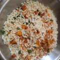 Drushti Jain's cooksnap of when they made Matki Bhel.