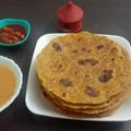 Krishna Joshi's cooksnap of when they made દૂધી ના થેપલા (Dudhi na thepla recipe in gujarati).