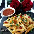 Cooksnap Saadia Ehtasham semasa beliau membuat Waffle using Leftover Fries.