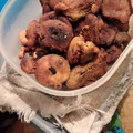 El cooksnap de Yessica Araujo cuando hizo Buñuelos dulces.