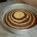 El cooksnap de Mariela Zufriategui cuando hizo Torta cebra.