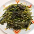 Psyche Chang 的 蒜炒地瓜葉 cooksnap