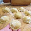 El cooksnap de Marisol Melgarejo cuando hizo Sorrentinos rellenos con pollo.