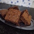 El cooksnap de Magali Vera cuando hizo Brownie sin manteca y cacao en polvo.