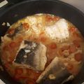 El cooksnap de Raquel Nieto Martínez cuando hizo Bacalao en salsa de tomates cherry y albahaca.
