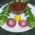 Soni Mehrotra का कुकस्नैप जब उन्होंने प्याज की चटनी(Pyaz ki chutney recipe in hindi) बनाया था।