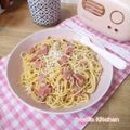 Cooksnap dari Ivonia Kitchen untuk resep Spaghetti Carbonara (Susu UHT)