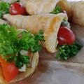 Cooksnap dari Eka_dav untuk resep Cumcum isi ragout ayam / chicken ragout horn pastry