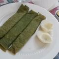El cooksnap de AriJuarez cuando hizo Crèpes de espinaca.