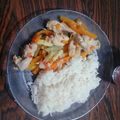 El cooksnap de Blondel Paulo cuando hizo Pollo salteado con verduras.