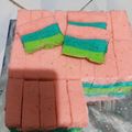Cooksnap dari Mama'y Gibran untuk resep Bolu pelangi kukus Ny. Liem