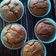 El cooksnap de rosario auuw cuando hizo Muffins frutos del bosque. Veganos y sin glúten.