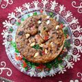 Rupa Tiwari का कुकस्नैप जब उन्होंने एगलेस क्रिसमस प्लम केक नो रम (eggless christmas plum cake no rum recipe in Hindi) बनाया था।