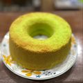 Cooksnap dari Gabby Tan untuk resep Chiffon Pandan resep mommy ^_^ Soft&Pillowy