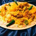 Adeya's cooksnap of when they made Beef Biryani.