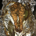 El cooksnap de Nacho Albarrán cuando hizo Salmón al horno marinado con soja y limón.
