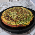 El cooksnap de angelalarriba cuando hizo Tortilla de judías verdes rellena de jamón.