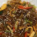 Cooksnap dari Franceline Gladys untuk resep Japchae (Tumis Soun Ala Korea)