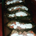 El cooksnap de Jath Cop cuando hizo Chiles poblanos rellenos y arroz con salsa poblana.