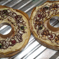 El cooksnap de Yamila Riley cuando hizo Rosca de Pascuas rellena de dulce de leche.