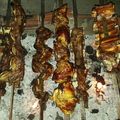 El cooksnap de Horacio Faria cuando hizo Asado argentino.