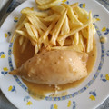 El cooksnap de Chelitoba cuando hizo Calamares rellenos de jamón y huevo duro.